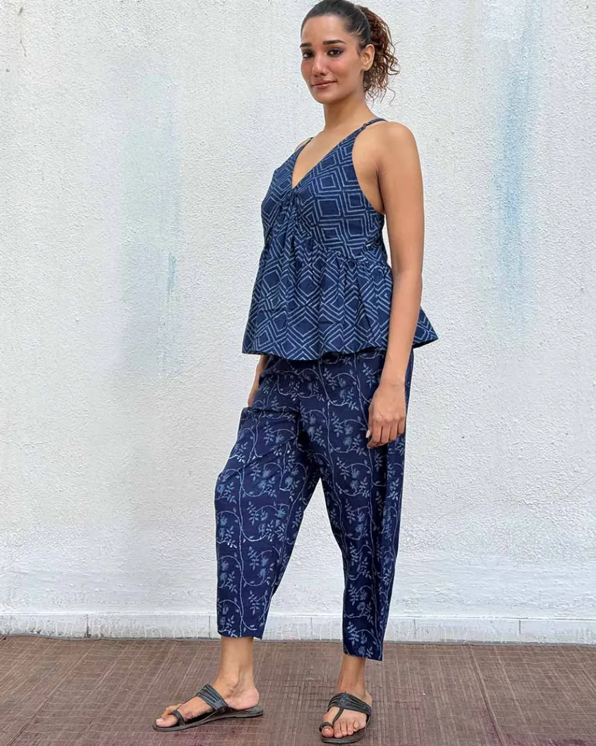 Kastoree Blockprinted Cotton Top