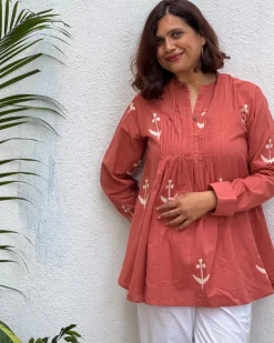 Khushnuma Block Printed Cotton Kurti