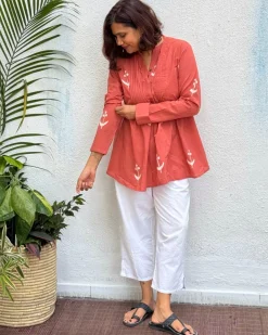 Khushnuma Block Printed Cotton Kurti