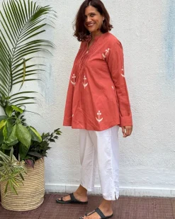 Khushnuma Block Printed Cotton Kurti
