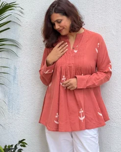 Khushnuma Block Printed Cotton Kurti