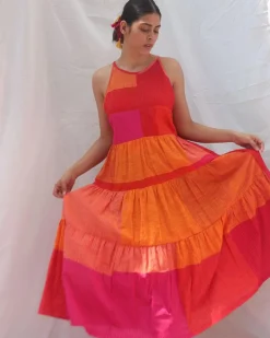 Lali Handwoven Cotton Dress - RC