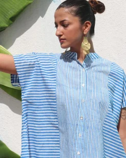 Livianna Handprinted Cotton Top - WITC