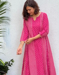 Madhabi Block Printed Cotton Kurti