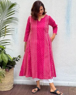Madhabi Block Printed Cotton Kurti
