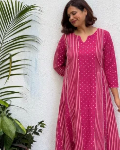 Madhabi Block Printed Cotton Kurti