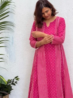 Madhabi Block Printed Cotton Kurti