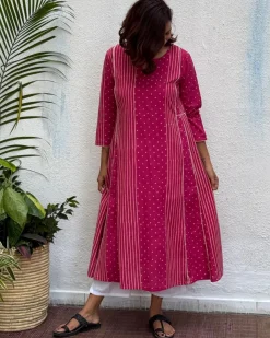 Madhabi Block Printed Cotton Kurti