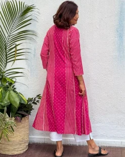 Madhabi Block Printed Cotton Kurti
