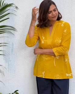 Mahvash Block Printed Cotton Kurti