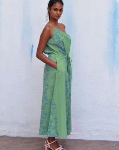 Malabar Block printed Cotton Dress-Sor