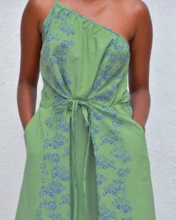 Malabar Block printed Cotton Dress-Sor