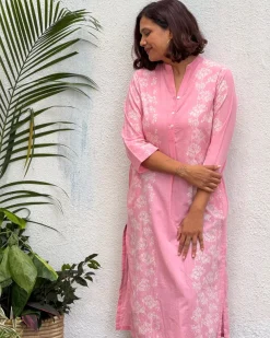Mannat Block Printed Cotton Kurti