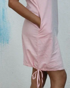 Maryse Handwoven Linen Dress - Breathe