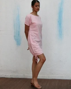 Maryse Handwoven Linen Dress - Breathe