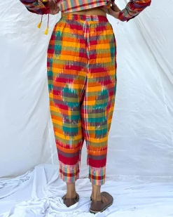 Matir Gaan Gamcha Cotton Pant - GMC