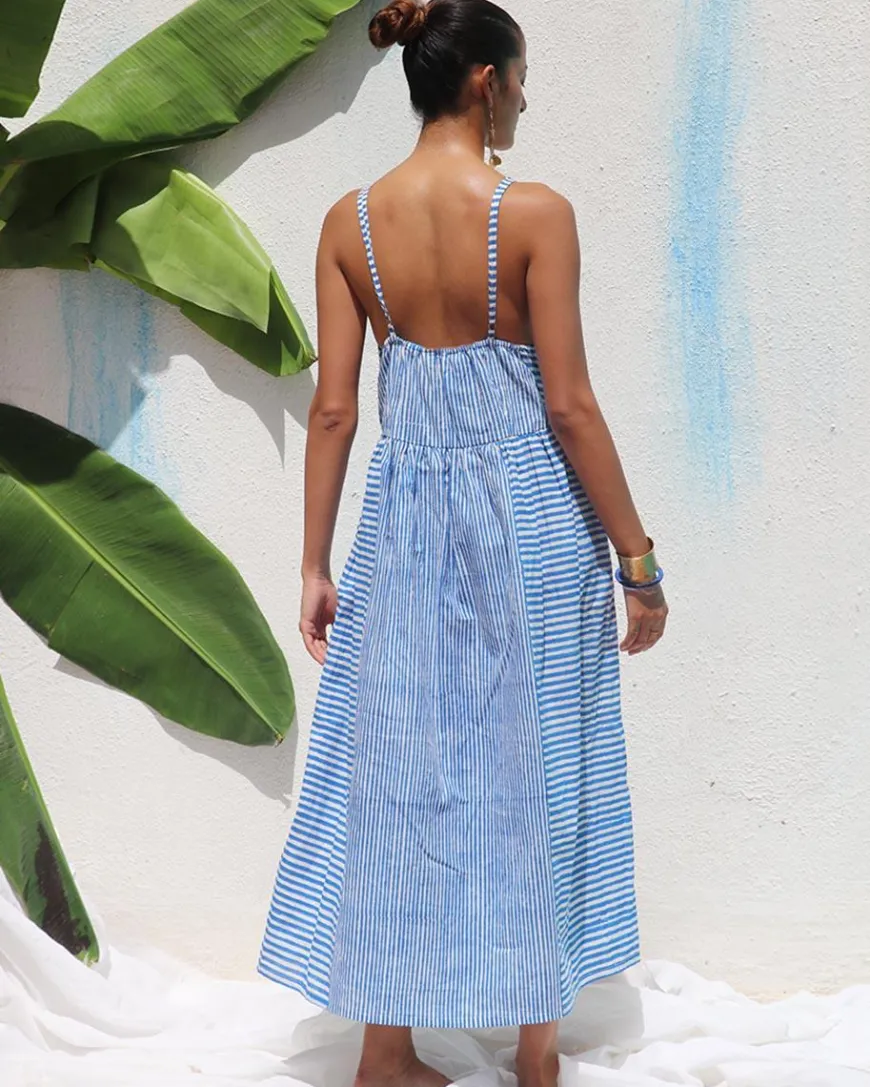 Megha Block printed Cotton Dress - WITC