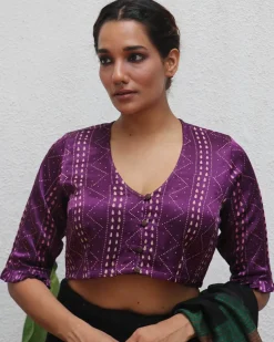 Miraaj Mashru Silk Blouse