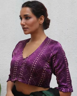 Miraaj Mashru Silk Blouse