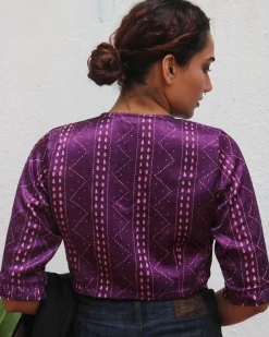 Miraaj Mashru Silk Blouse