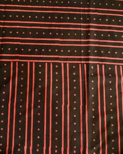 Nadiya Kinare Brown Hand Block Printed Cotton Saree - WW