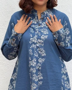 Nandini Block Printed Cotton Kurti