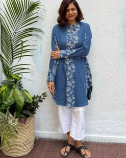 Nandini Block Printed Cotton Kurti
