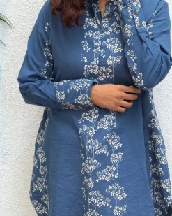 Nandini Block Printed Cotton Kurti
