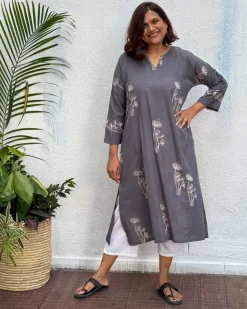 Nayab Block Printed Cotton Kurti