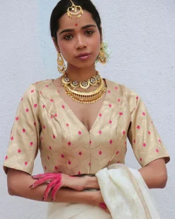 Nazreen Brocade Blouse