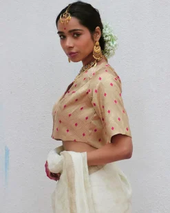 Nazreen Brocade Blouse