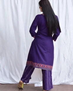 Neelam Handblockprinted Cotton Kurta Set Of 2-Sor