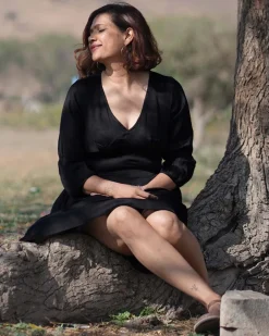 Nocturne Modal Silk Dress