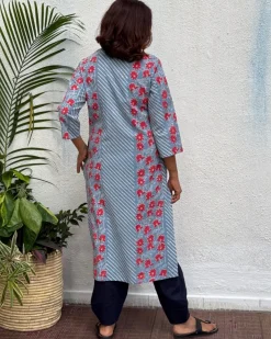 Noorani Block Printed Cotton Kurti