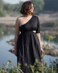 Oasis Handwoven Bamboo Dress