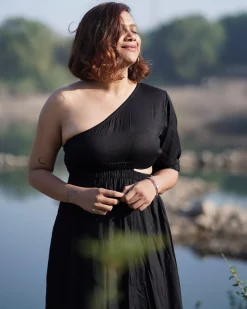 Oasis Handwoven Bamboo Dress