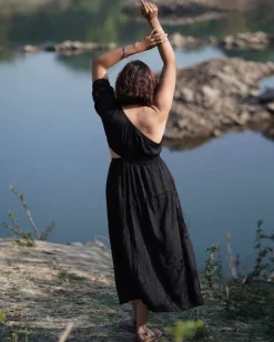 Oasis Handwoven Bamboo Dress