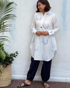 Paakeezah Block Printed Cotton Kurti