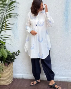 Paakeezah Block Printed Cotton Kurti