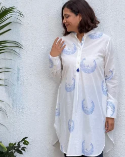 Paakeezah Block Printed Cotton Kurti