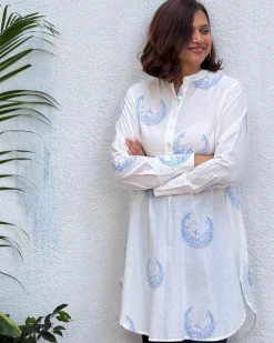 Paakeezah Block Printed Cotton Kurti