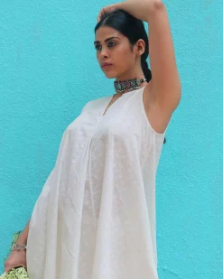 Pakeezah Cotton Kurta Set - Safed