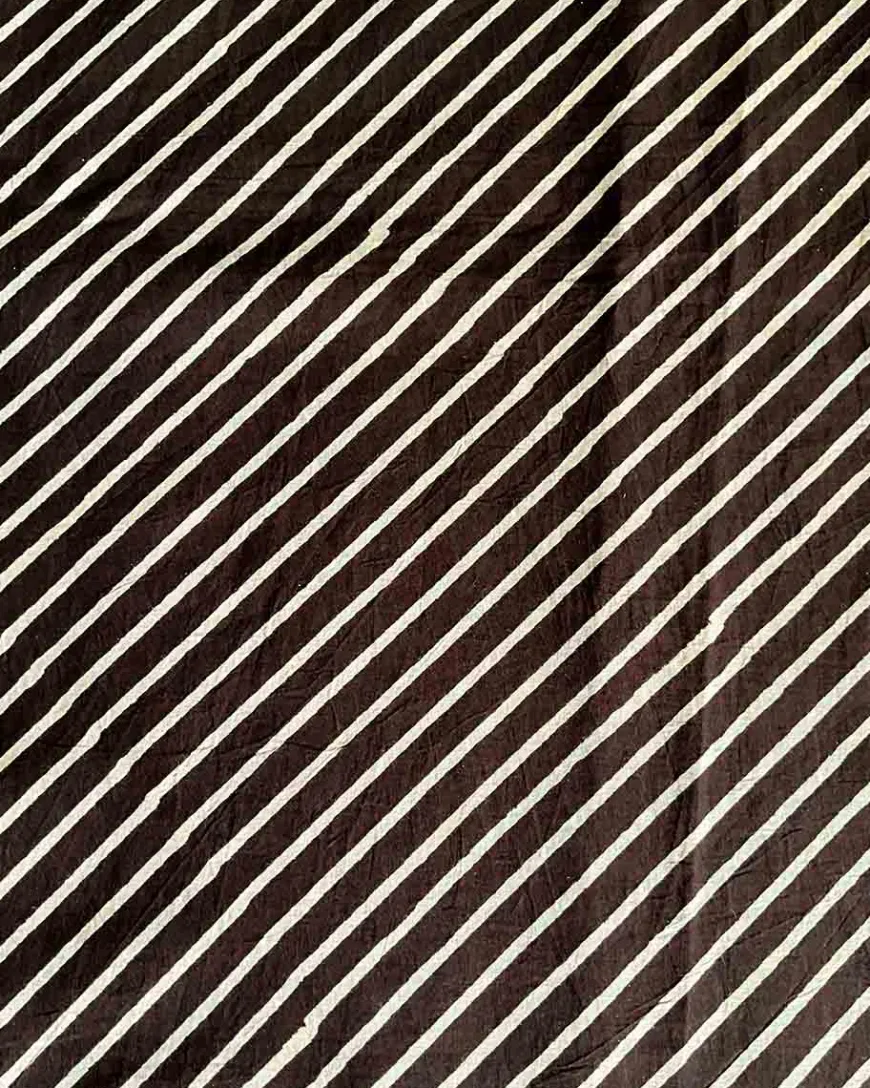 Pankhuri Brown Block Printed Cotton Pant - WW