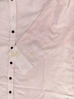Pink Linen Mens Shirt - Love Despite