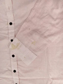 Pink Linen Mens Shirt - Love Despite