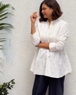 Piyali Block Printed Cotton Kurti