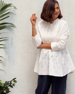 Piyali Block Printed Cotton Kurti