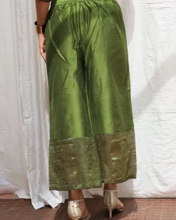 Prithvi Handwoven Cotton Zari Kurta Set - Zari