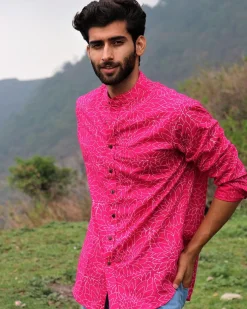 Rani Floral Block Printed Cotton Shirt