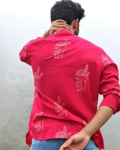 Rani Floral Block Printed Cotton Shirt